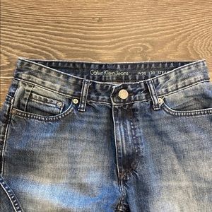 Calvin Klein Straight leg jeans W30 L30 100% cotton dark wash